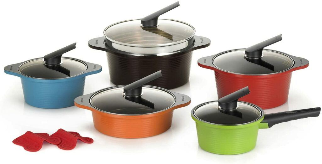 Best Lightweight Pans For Disabled - Happycall Hard Anodized Ceramic Nonstick