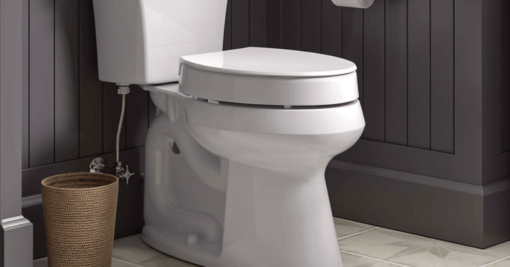 Shower And Bath Safety Aids-Elevated Toilet Seat