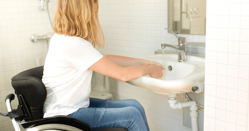 Wheelchair Accessible Bathroom Sink