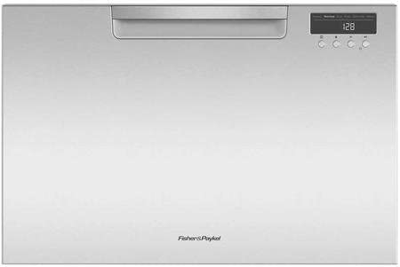 ADA Compliant Dishwasher-Fisher Paykel 24" Drawers Full Console Dishwasher in Stainless Steel