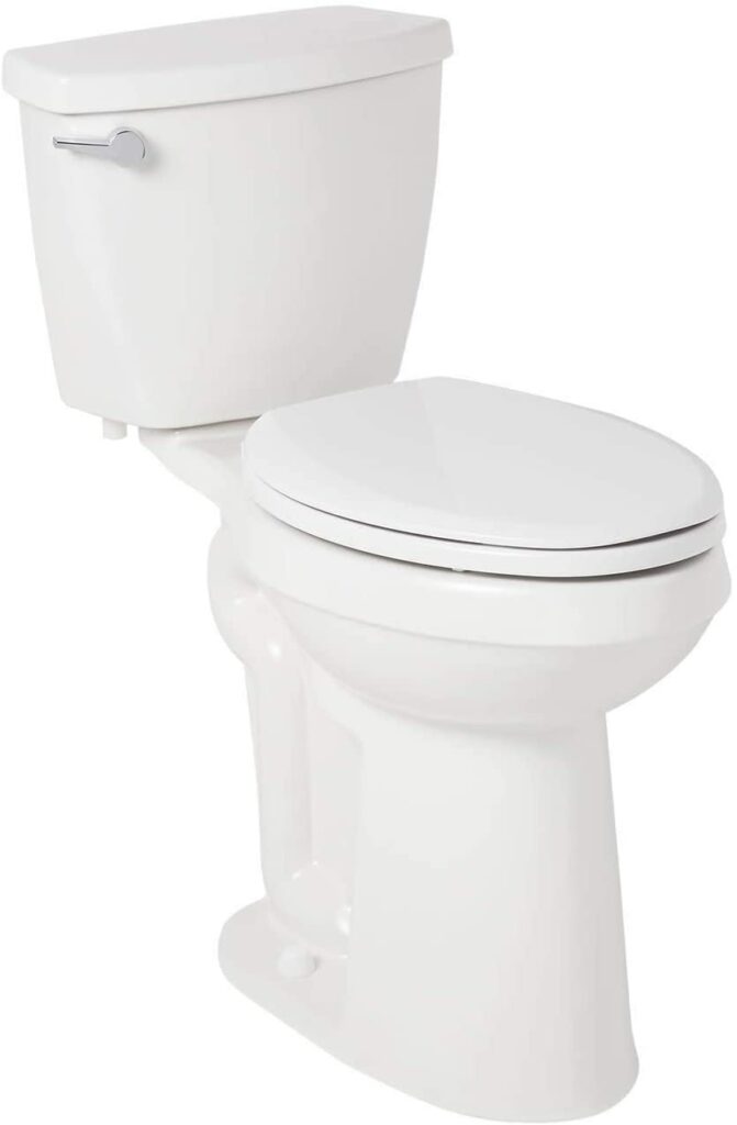 ADA Compliant Toilet - Signature Hardware 945956 Bradenton 1.28 GPF Two-Piece Elongated Toilet - 21" Bowl Height 