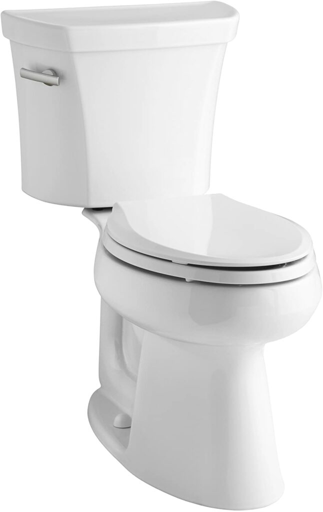 ADA Compliant Toilet - Kohler Highline Comfort Height Two-piece Elongated 1.28 Gpf Toilet  