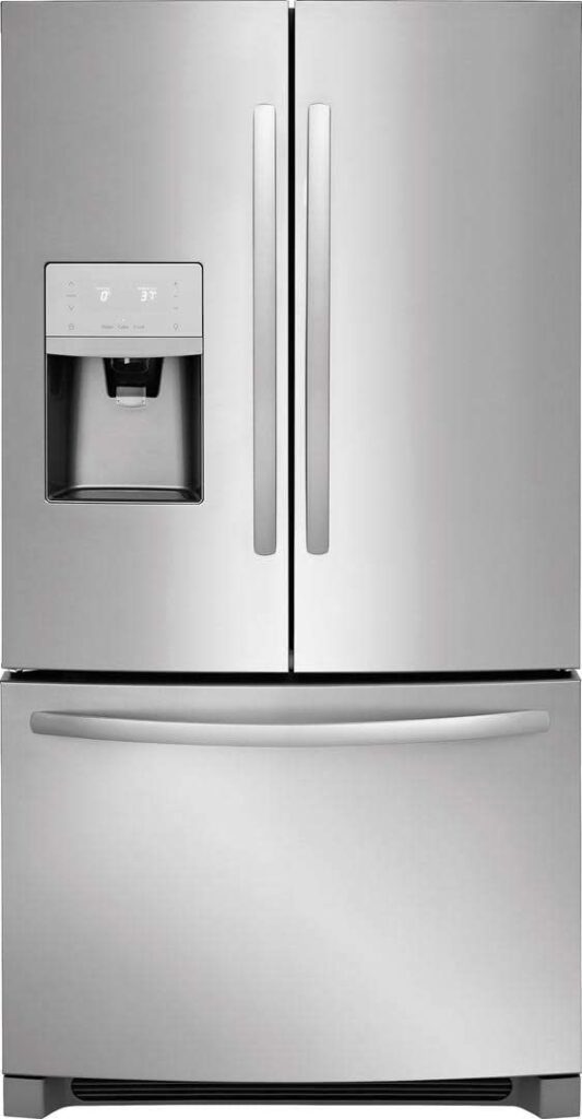 ADA compliant refrigerators-Frigidaire 36 Inch French Door Refrigerator 