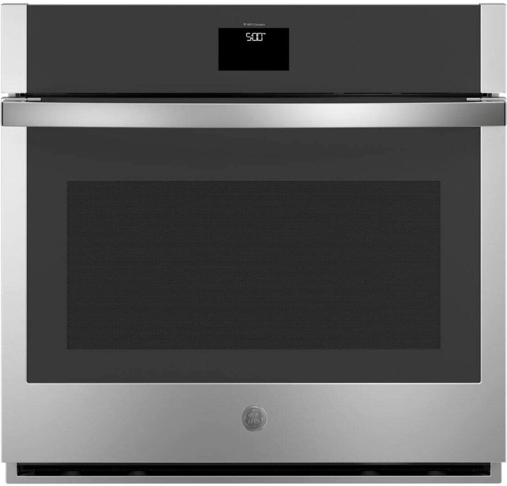 ADA Compliant Oven-GE 30 Inch Electric Single Wall Oven in Stainless Steel
