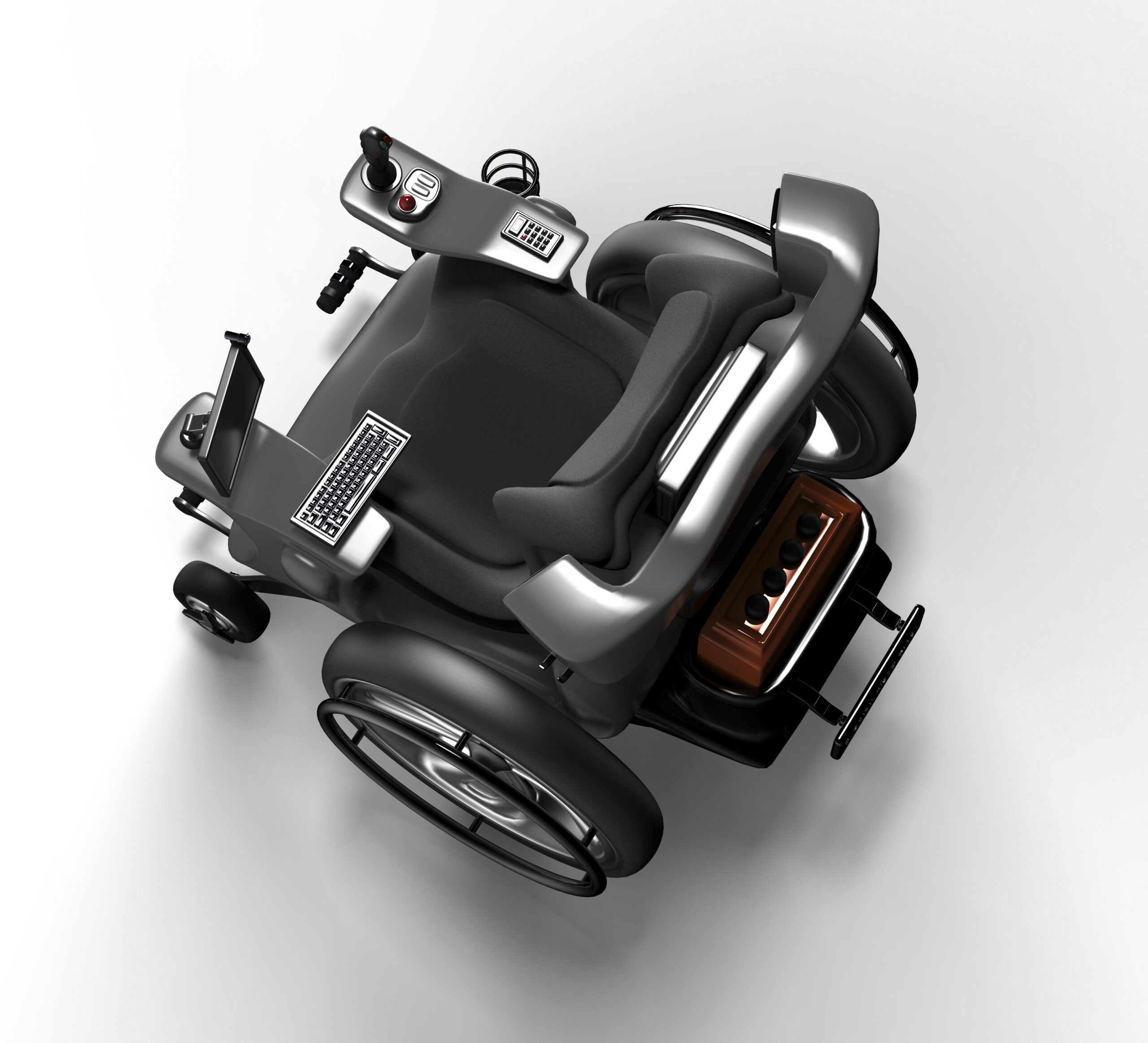 The Best Electric Wheelchair -Wheelchair Electric View From The Top