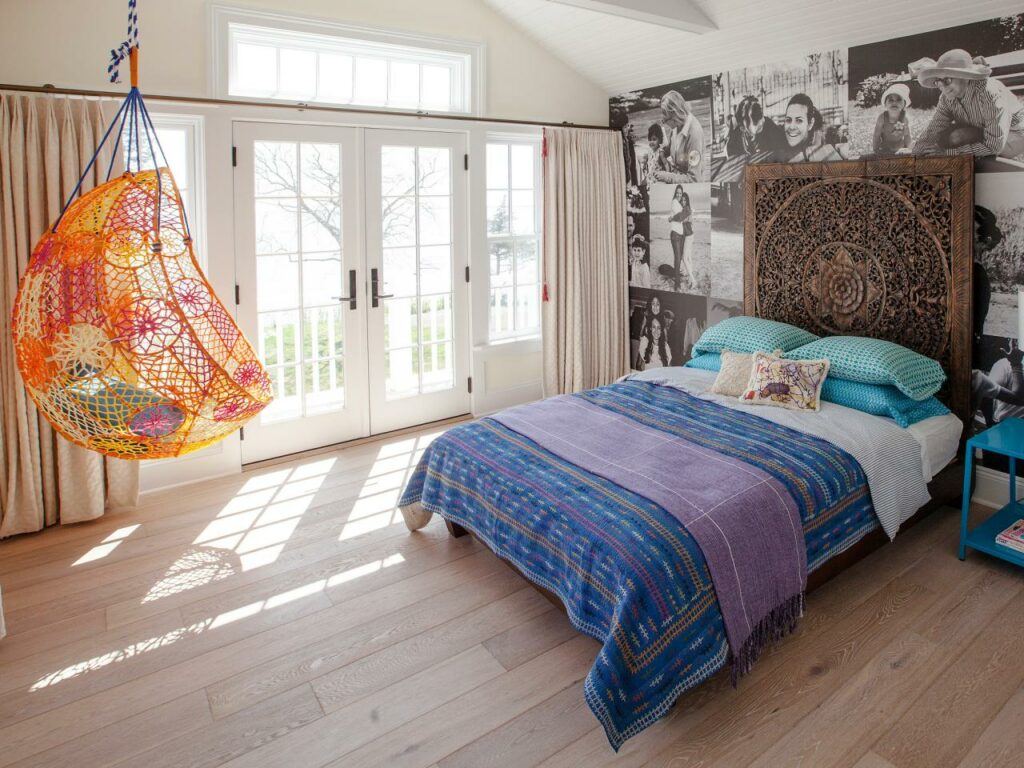 ADA Compliant bedroom - with hardwood floors