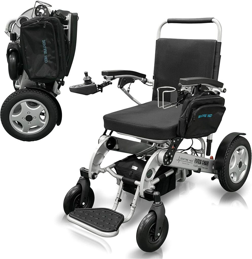 Electric Wheelchair - Sentire Med Deluxe Electric Wheel