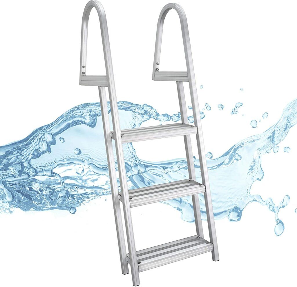 Boat Ladders For Elderly - RecPro Marine Pontoon Boat Dock Heavy Duty Aluminum