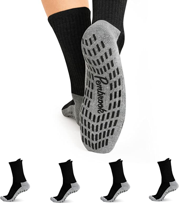 Non Slip Socks For Elderly - Pembrook Non Slip Socks 