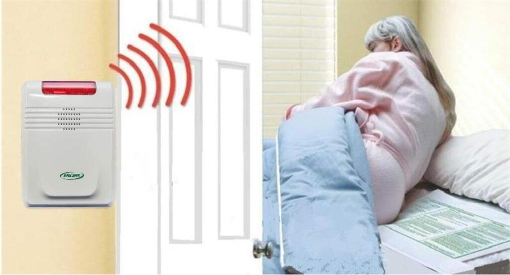 Bed Alarms for Elderly -  Smart Caregiver Wireless and Cordless Weight Sensing Bed Pad  10" x 30"