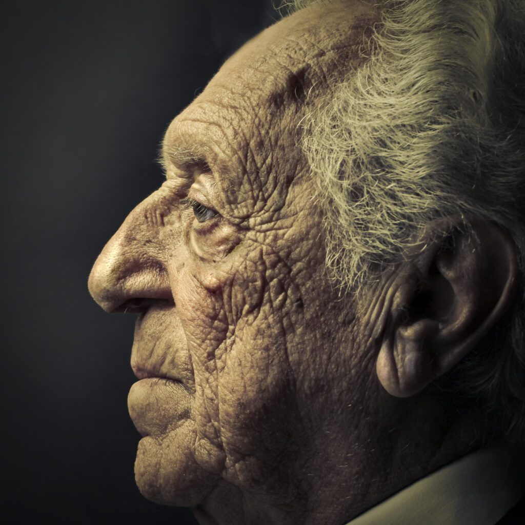 Electric Razor for Elderly Men - elderly man