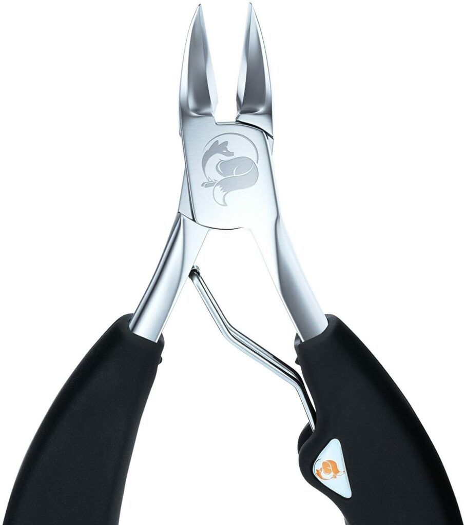 nail clippers for seniors-The Original Soft Grip Toenail Clippers by Fox Medical 