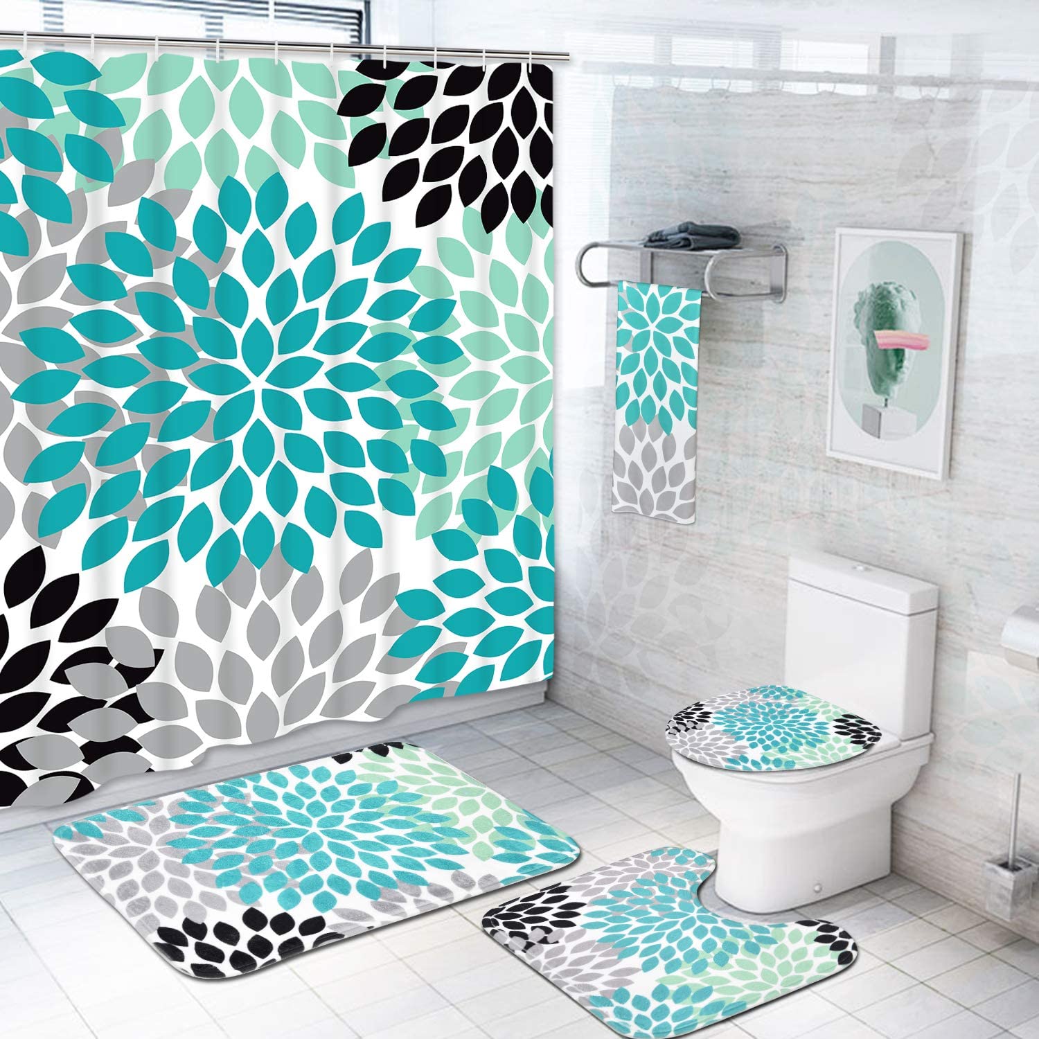 bathroom rug sets