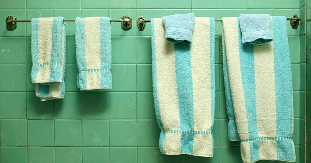 Where To Hang Wet Towels In Small Bathrooms