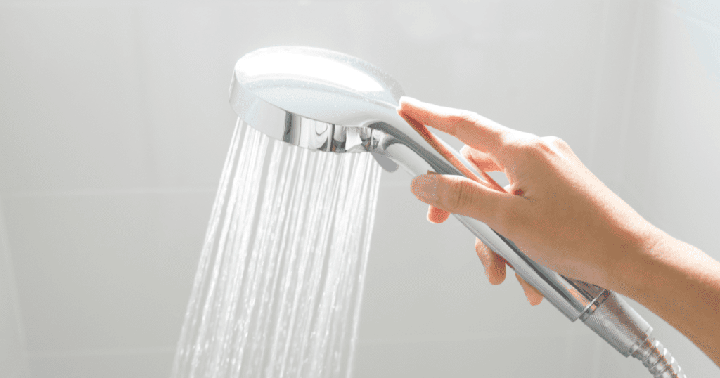 installing a handheld shower head