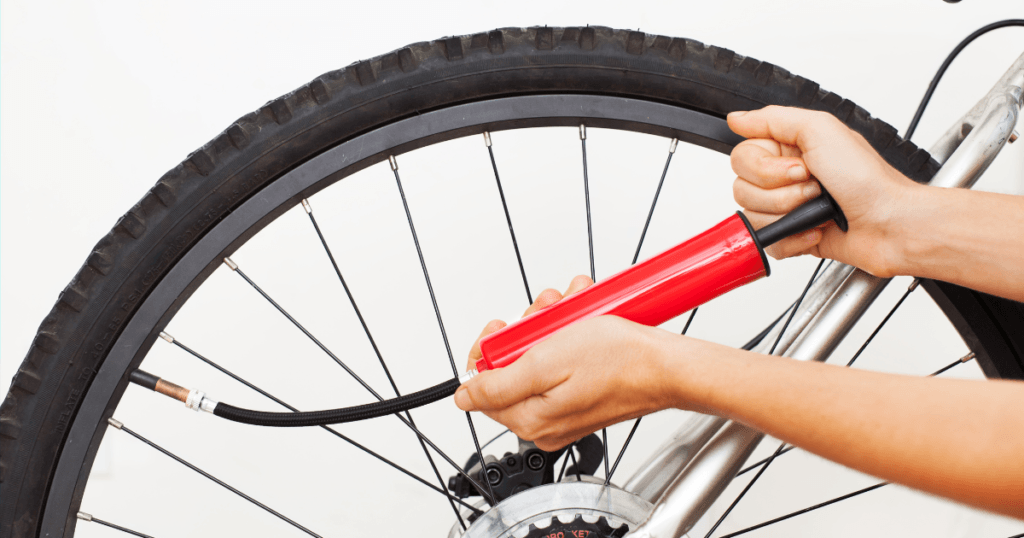 how to check bike tire pressure