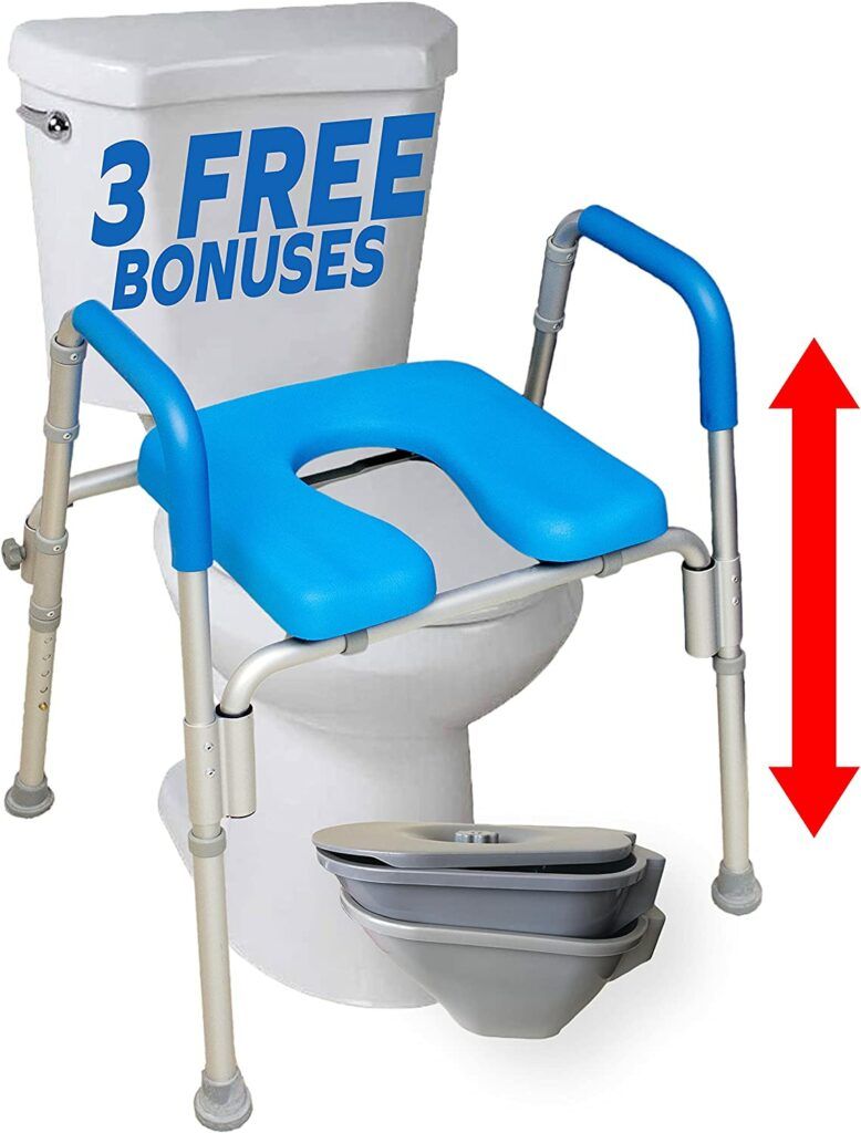 Toilet Chair For Disabled-Ultimate Raised Toilet Chair