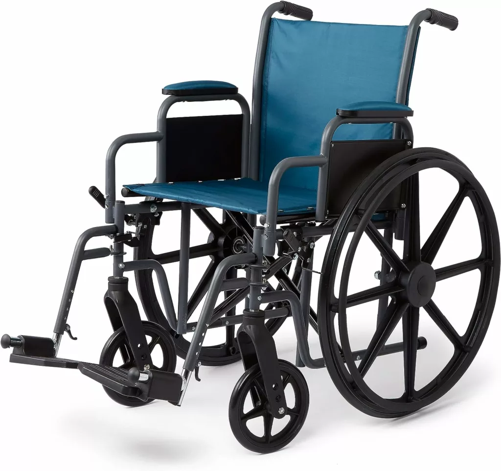 Medline Folding Wheelchair-The 5 Best Wheelchairs For Narrow Doorways