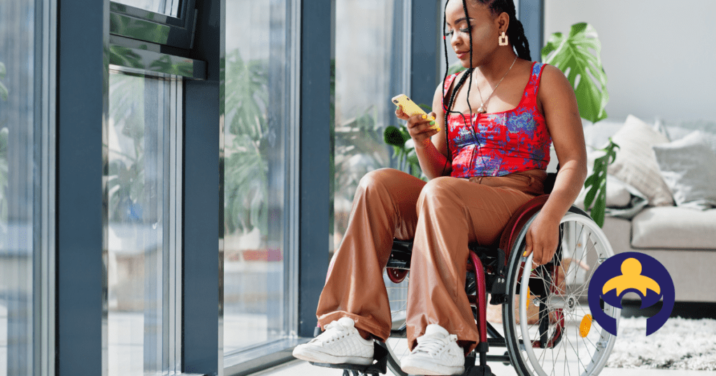 Karman S-115 Ergonomic Wheelchair Review-woman sitting in a Karman Wheelchair