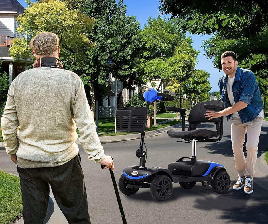 Discover The Convenience Of Folding Mobility Scooters – Compact, Portable, And Perfect For On-The-Go Freedom.