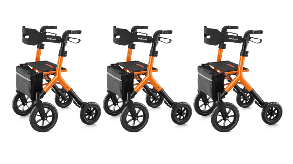 Best Walkers For Balance Problems; Lightweight rollator walker designed for smooth movement and stability